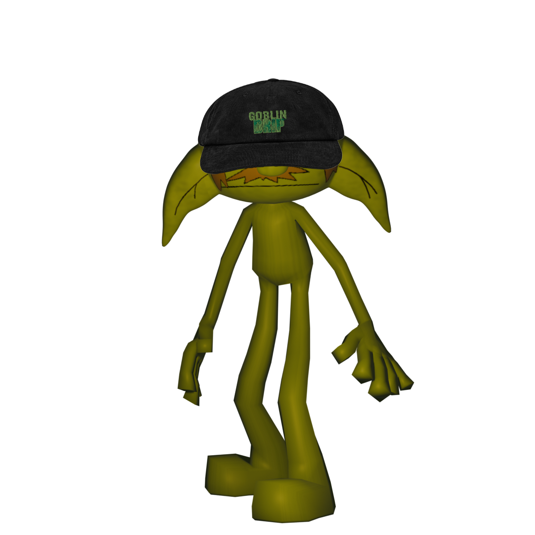 Goblin Drip Corduroy Hat