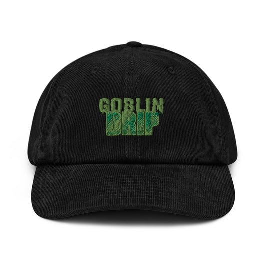 Goblin Drip Corduroy Hat